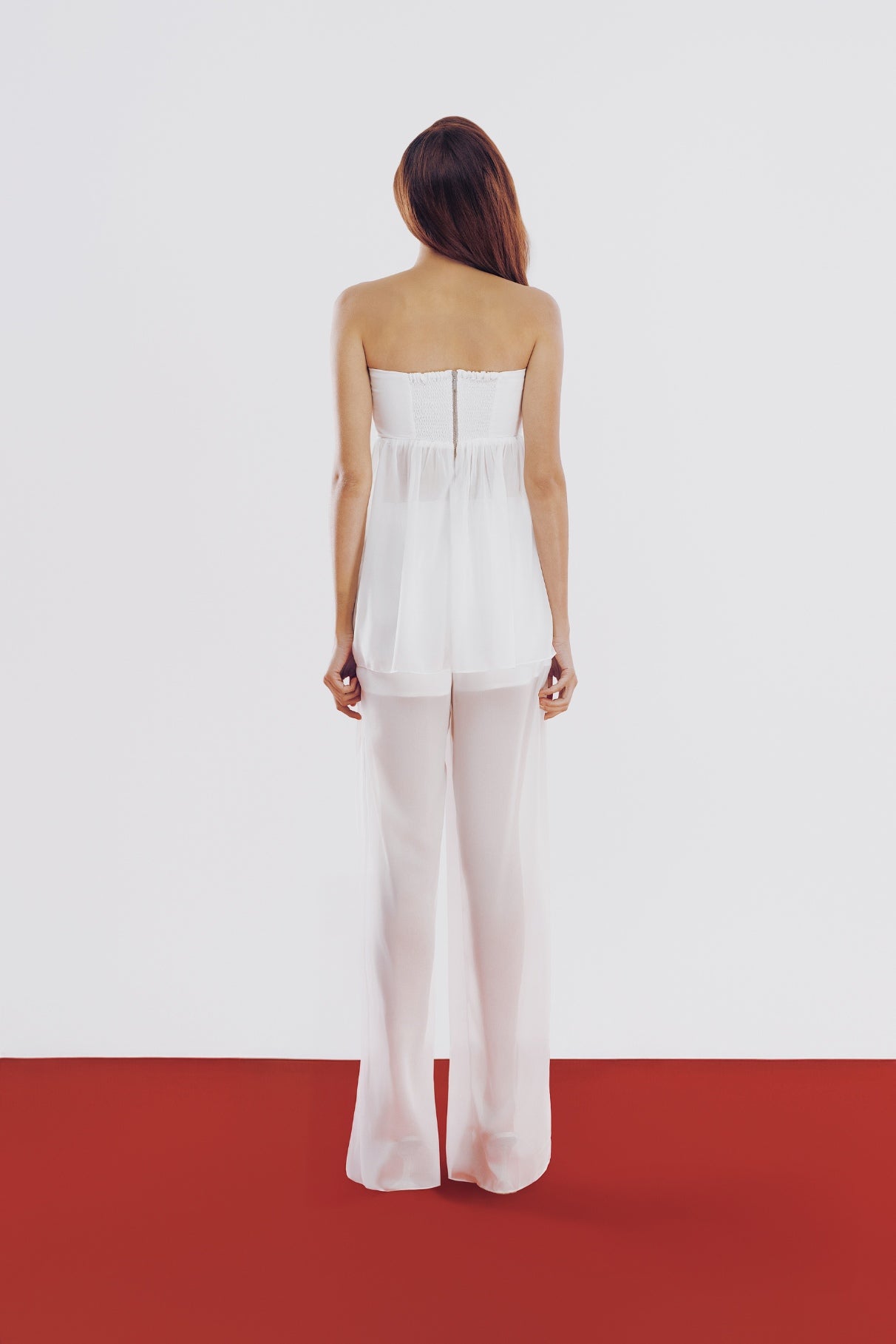 Bata Flora Branca Crepe