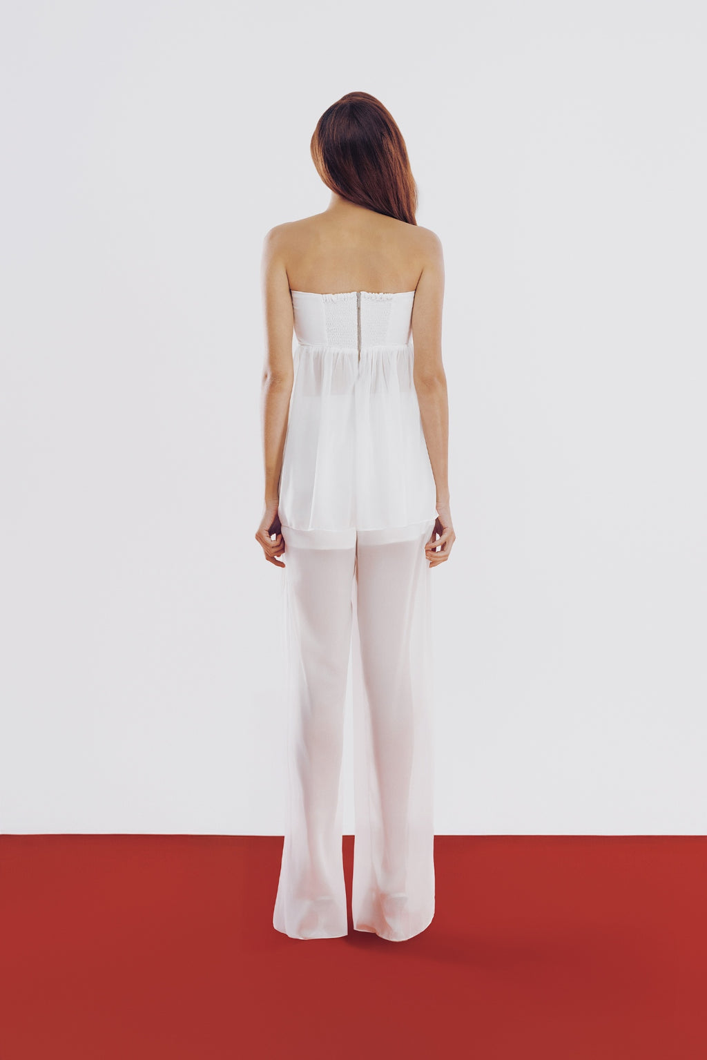 Calça Marina Branca Crepe