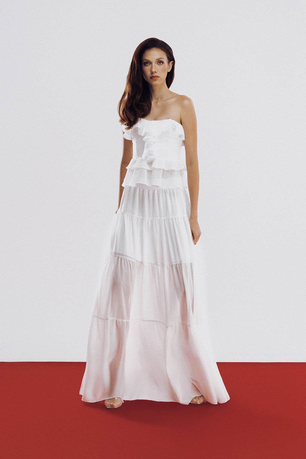 Corset Kyara Branco Crepe