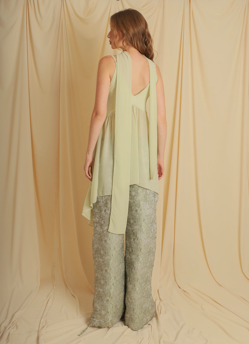 Bata Anna Verde Crepe