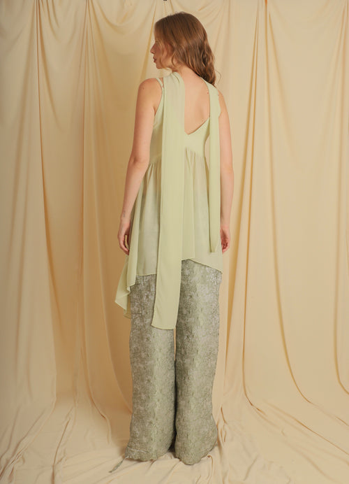 Bata Anna Verde Crepe