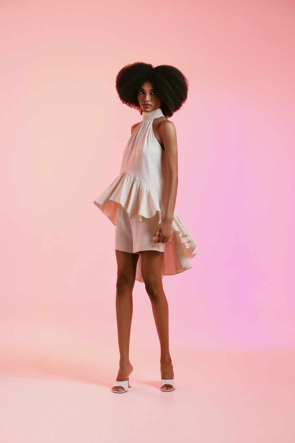 Blusa Amália Bege Crepe