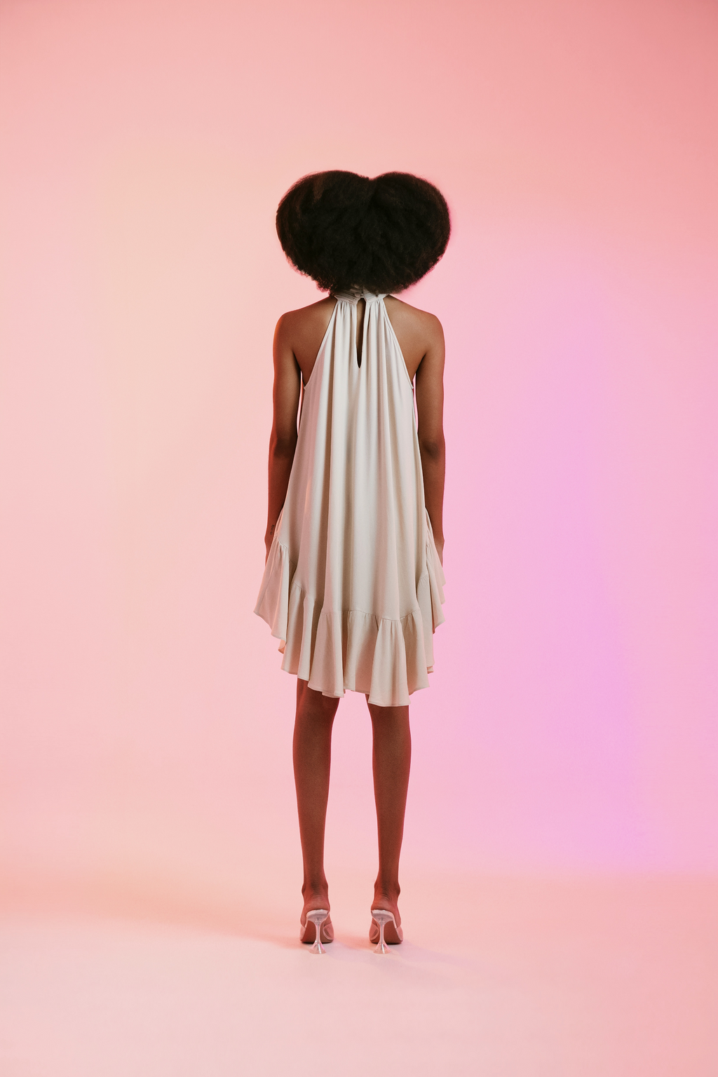 Blusa Amália Bege Crepe