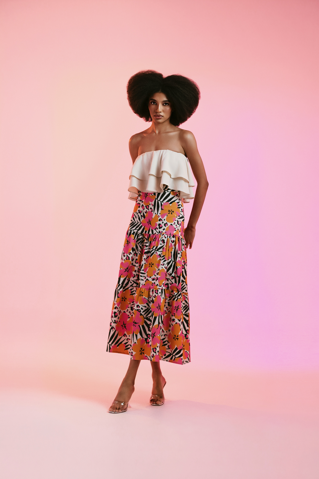 Blusa Aurora Bege Crepe