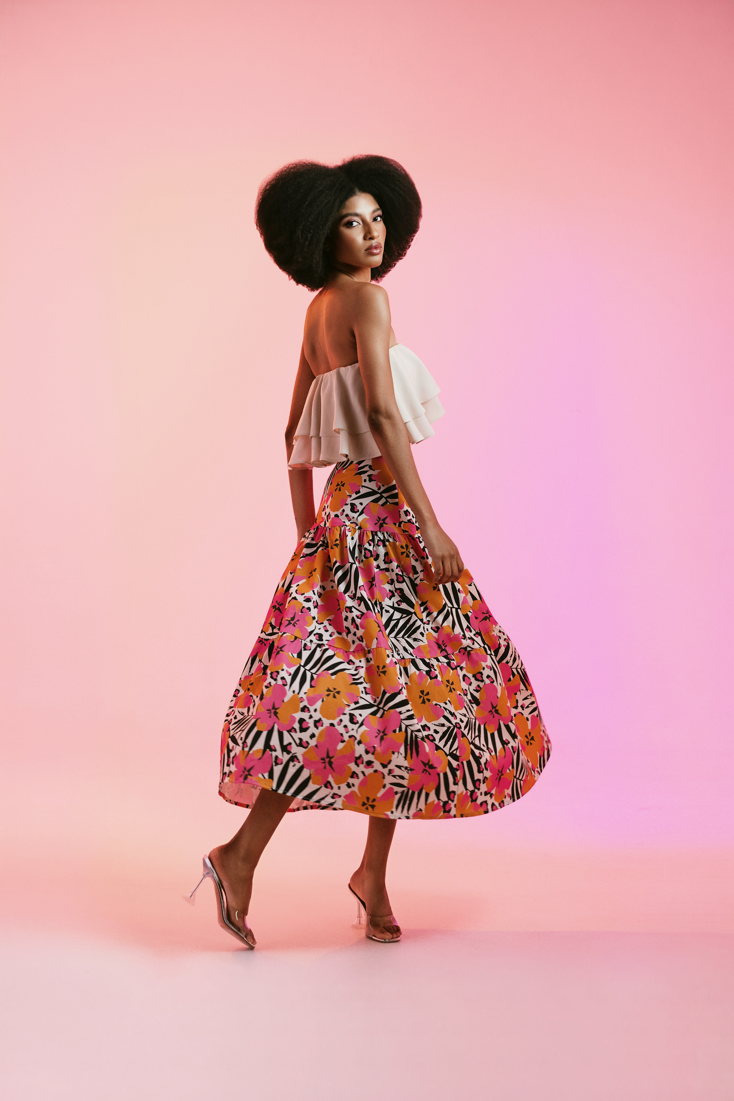 Blusa Aurora Bege Crepe