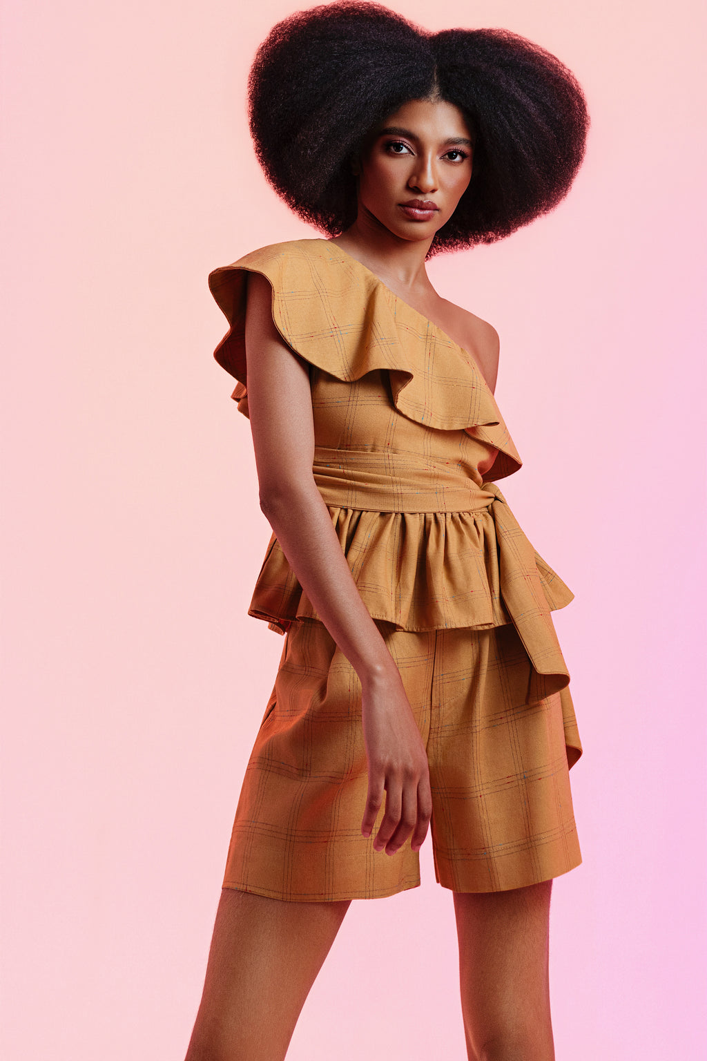 Blusa Eloá Terracota Linho