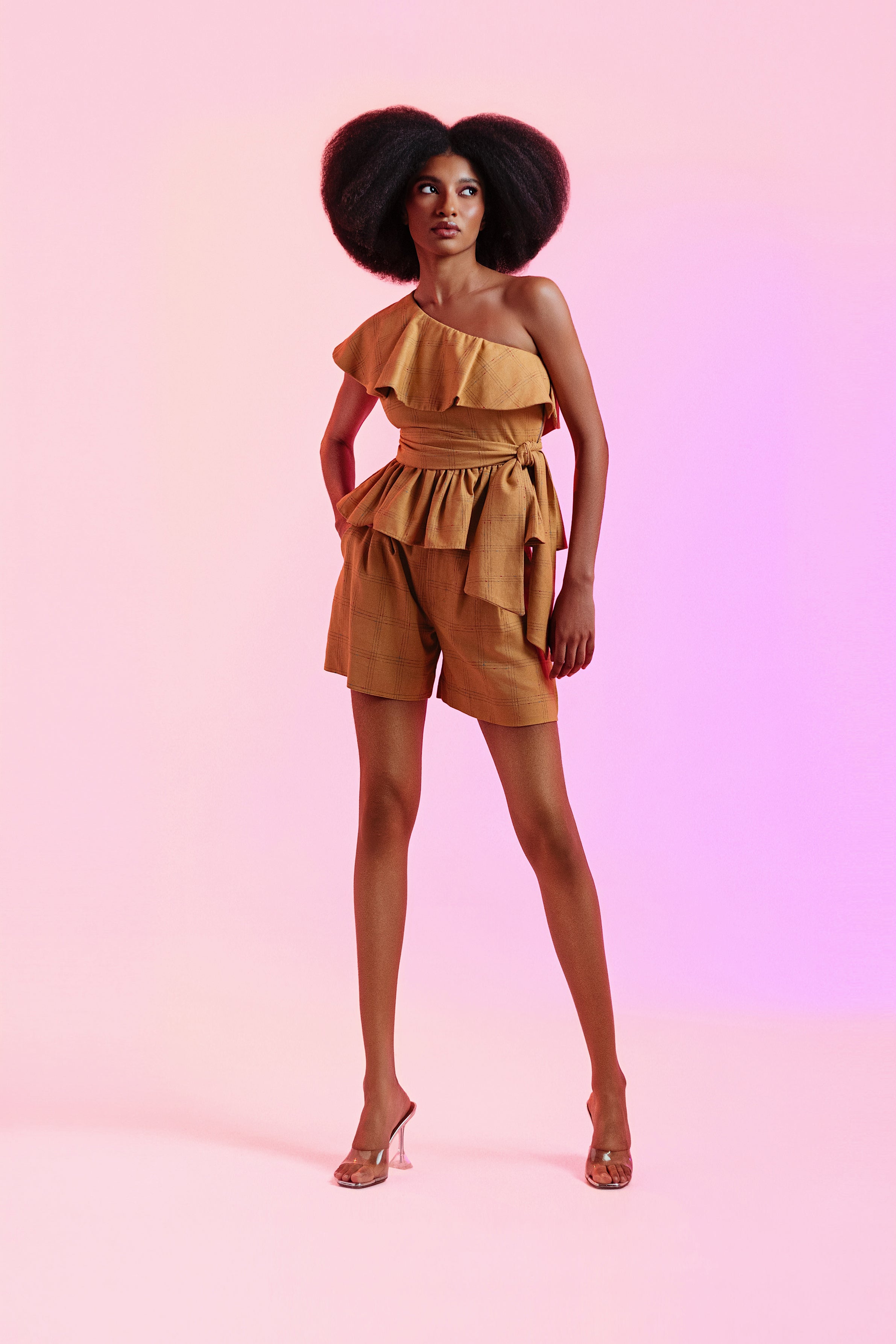 Blusa Eloá Terracota Linho