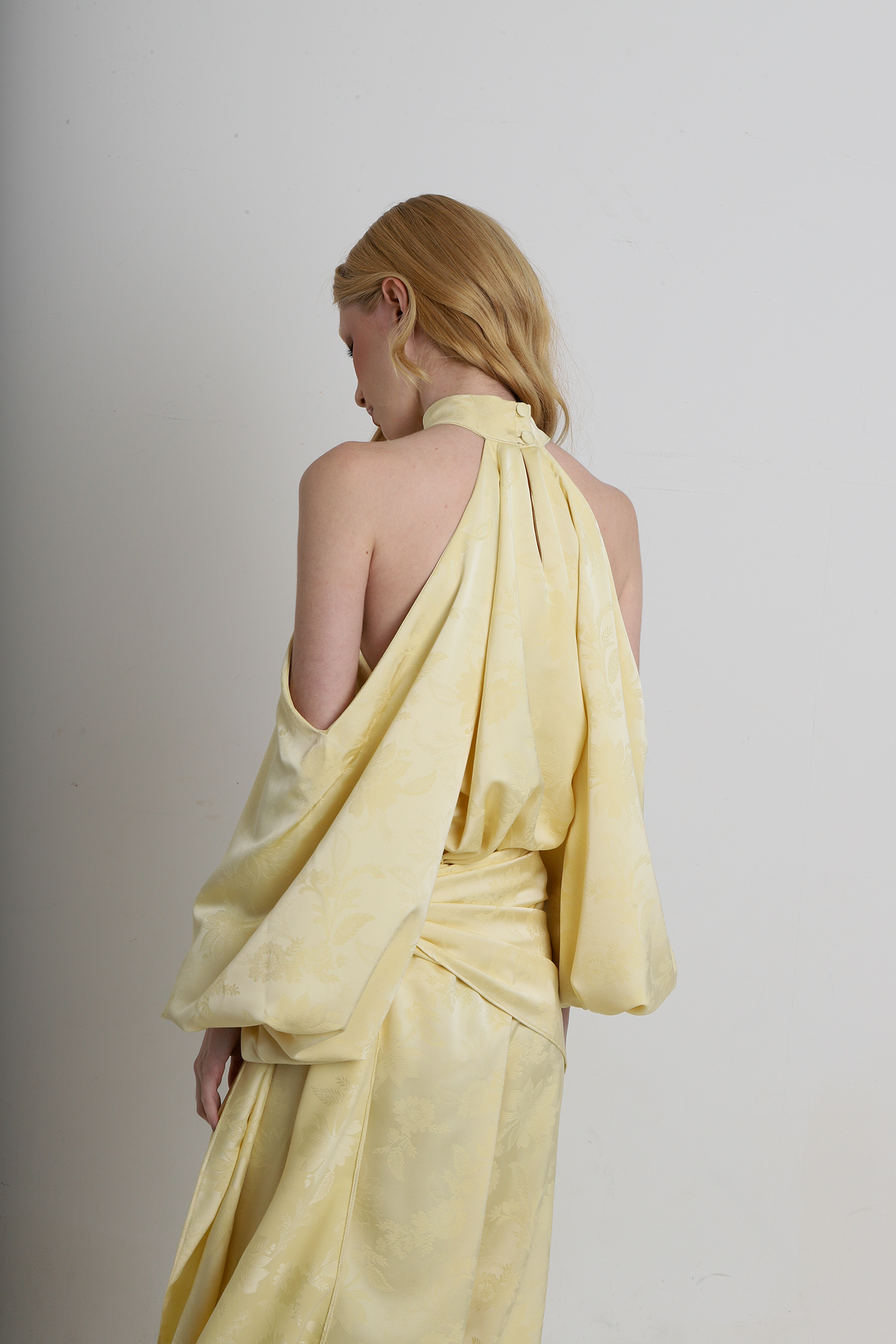 Blusa Karina Jacquard Amarelo