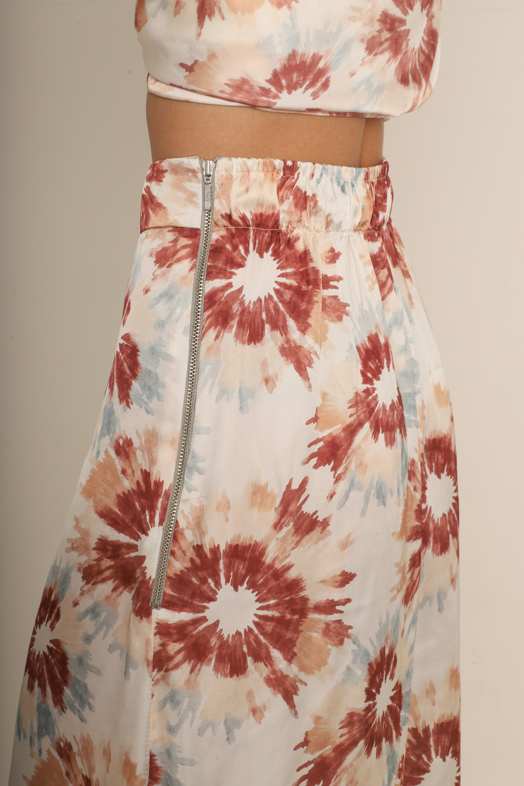 Calça Pantalona Acetinada
