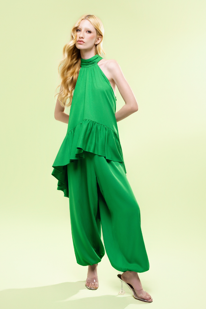 Calça Aladdin Verde