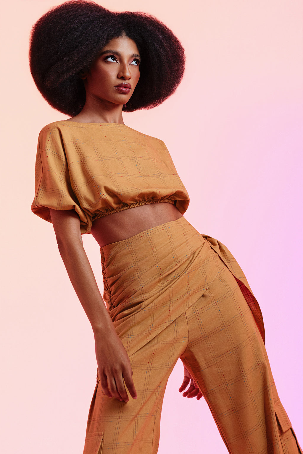 Calça Helena Terracota Linho