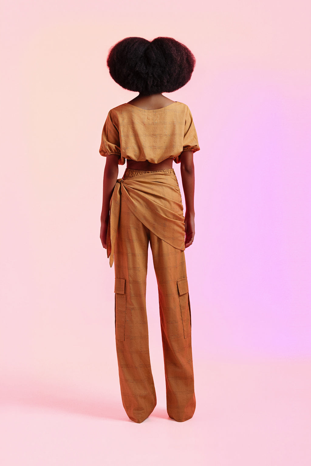 Calça Helena Terracota Linho