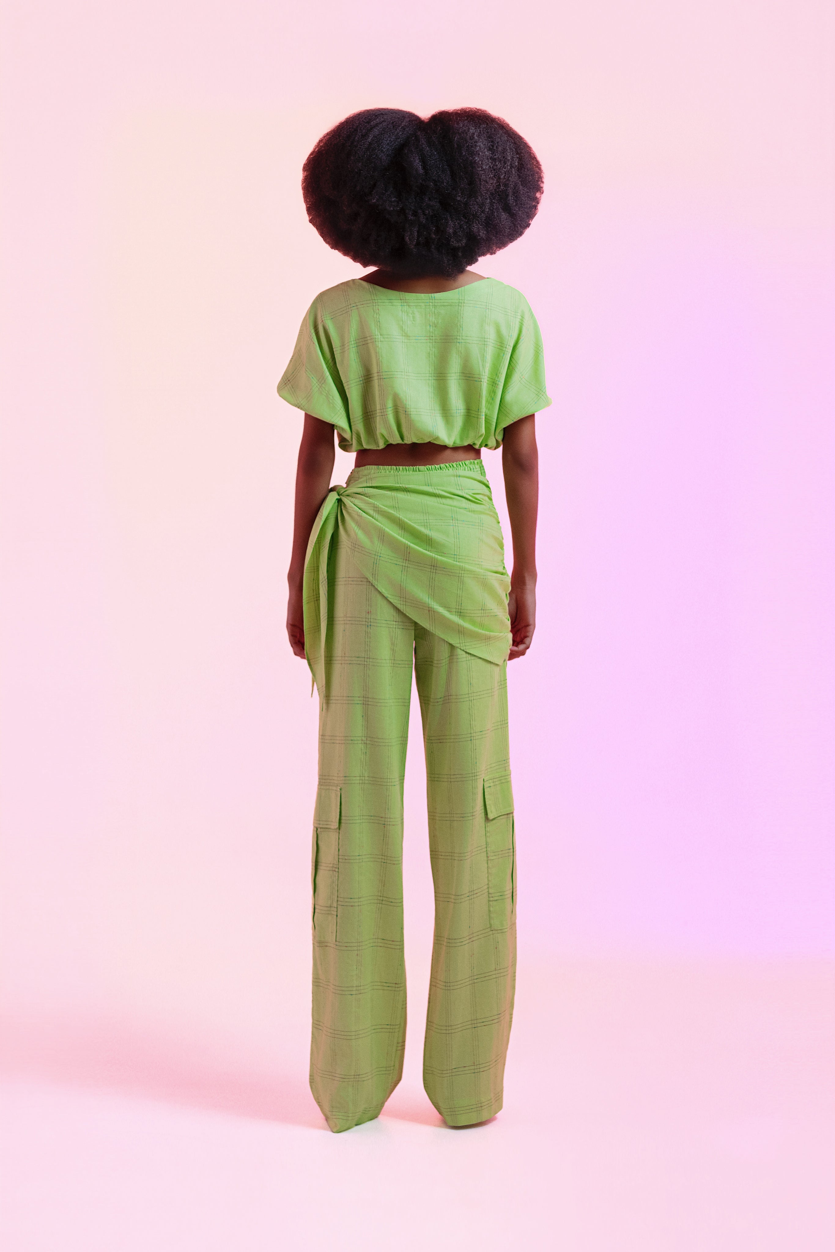 Calça Helena Verde Linho