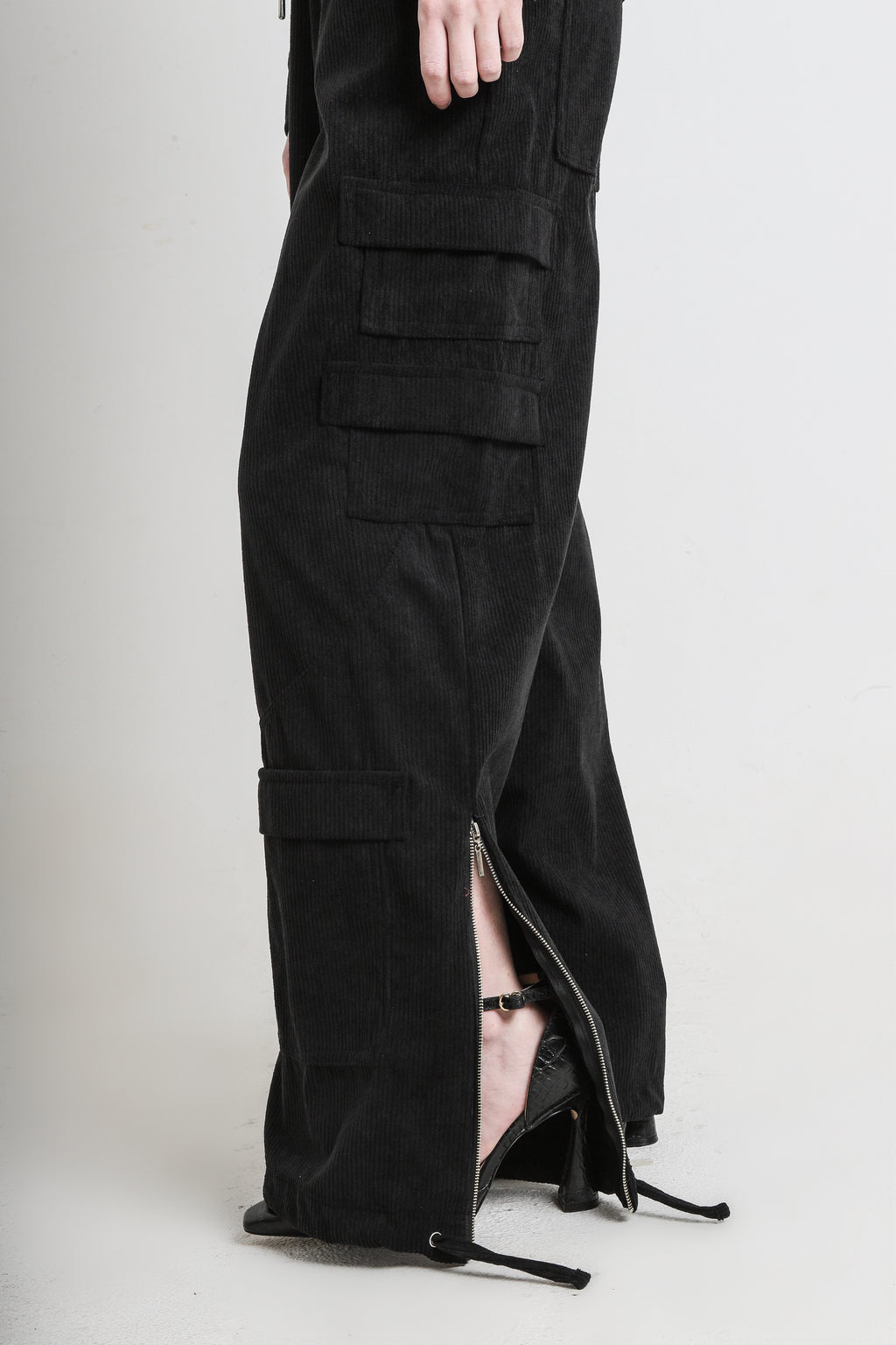 Calça Maya Veludo Preto