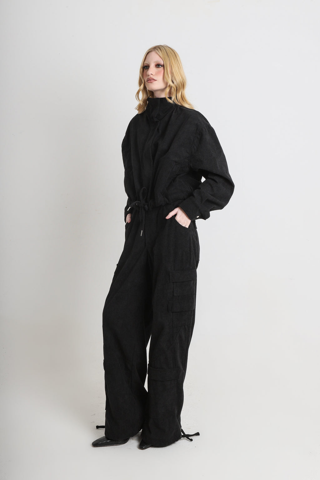 Calça Maya Veludo Preto