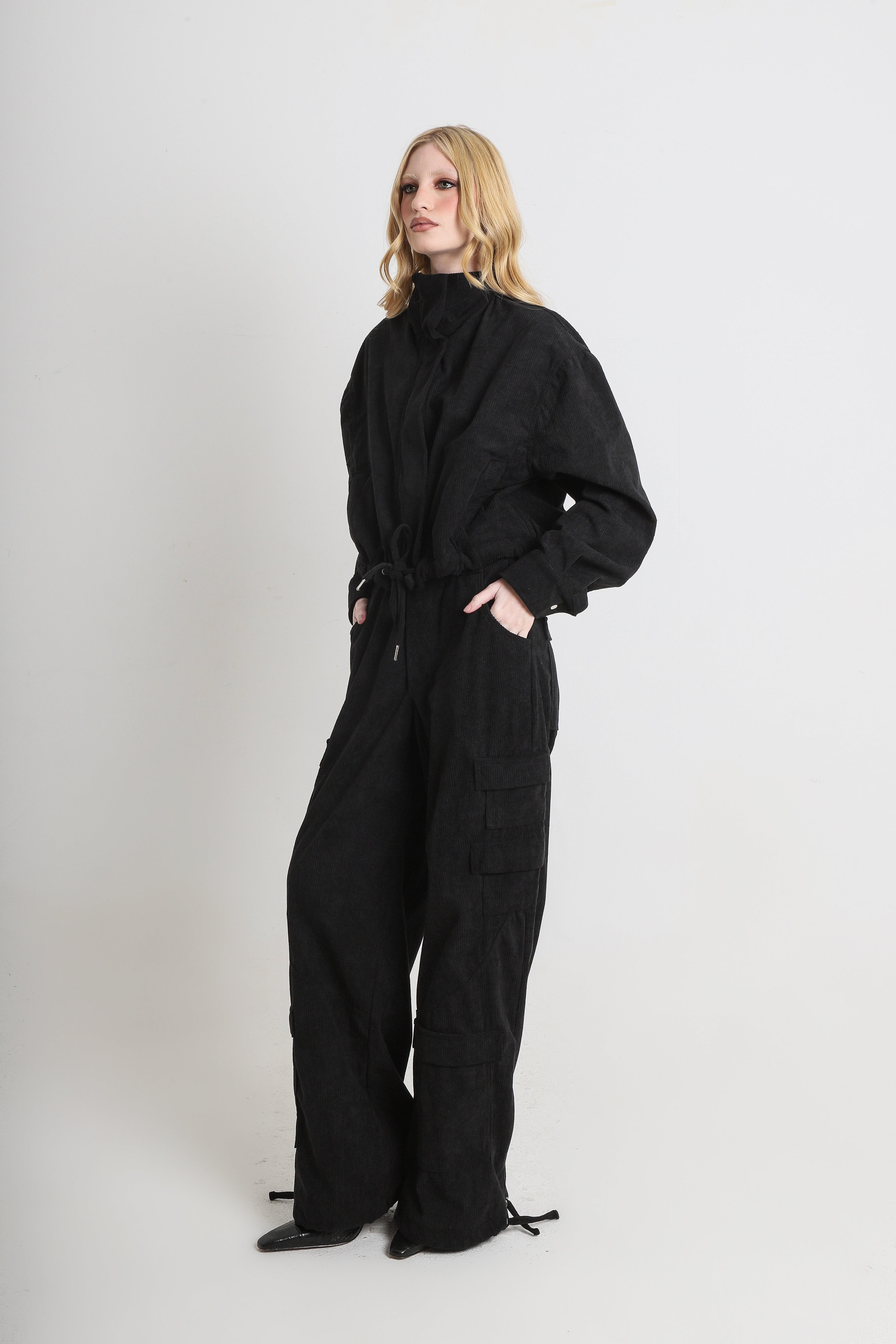 Calça Maya Veludo Preto