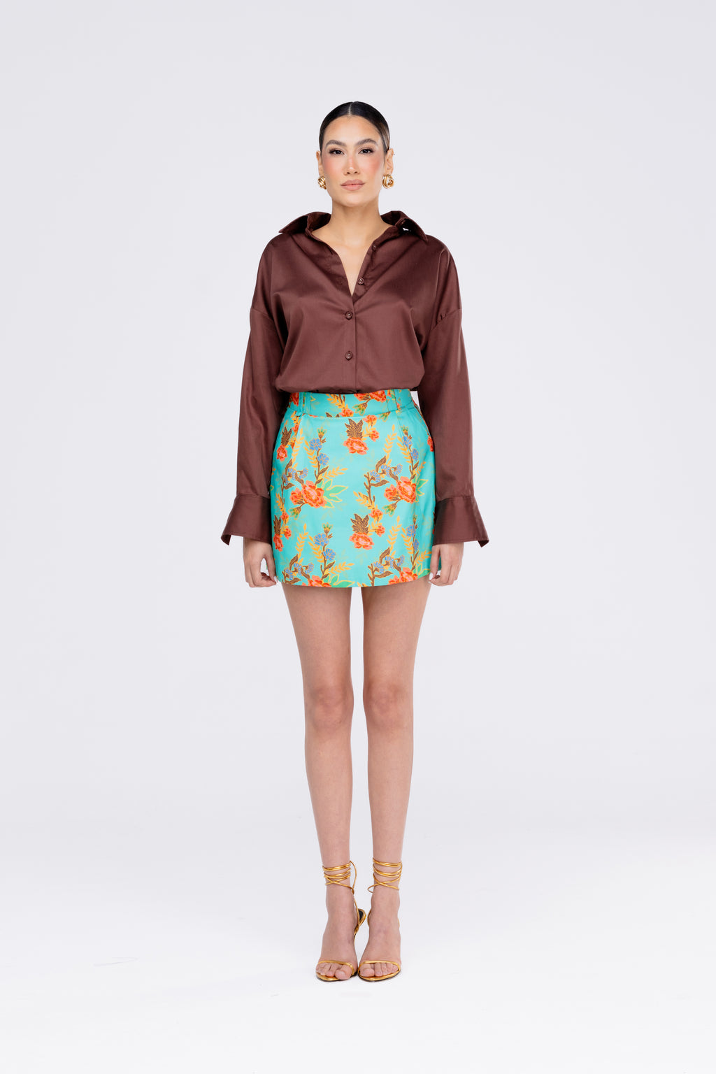 Camisa Amanda Marrom