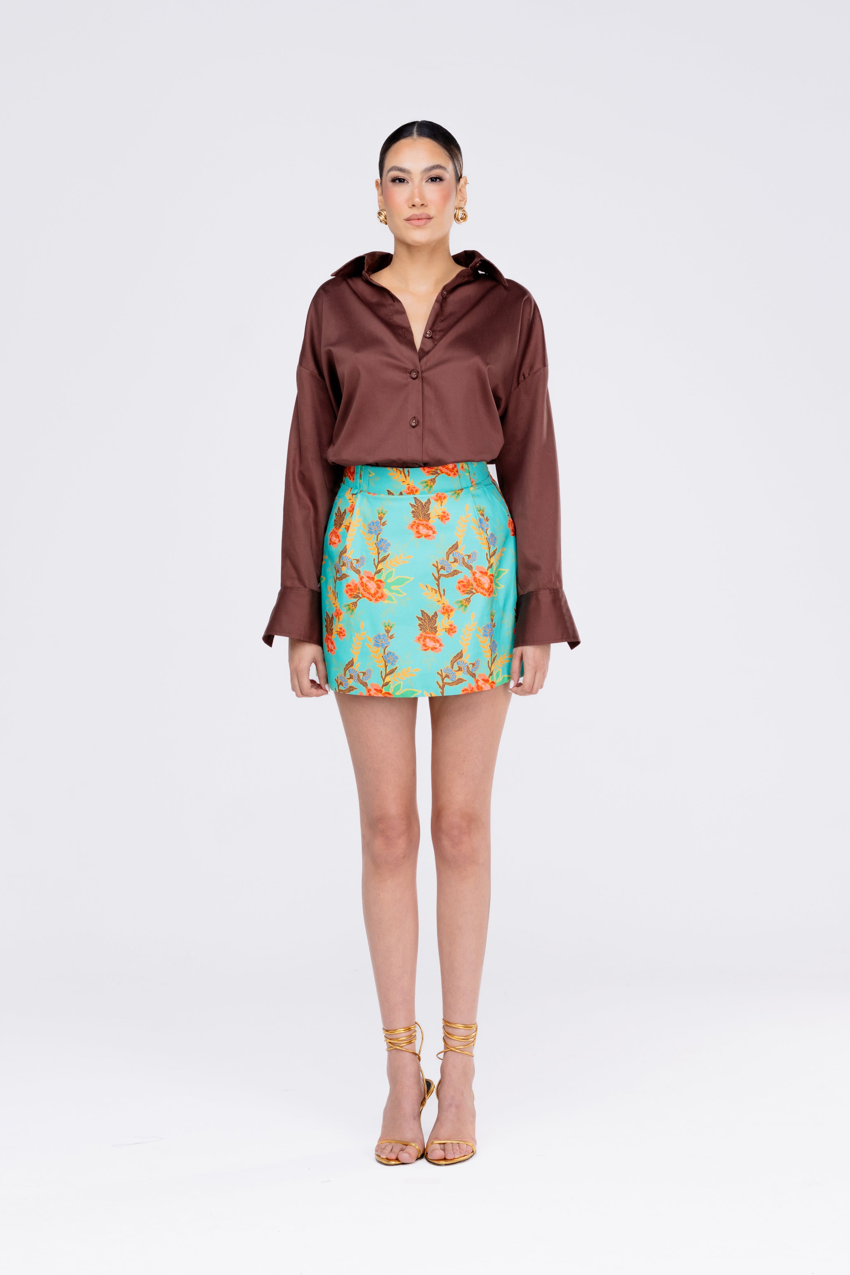 Camisa Amanda Marrom