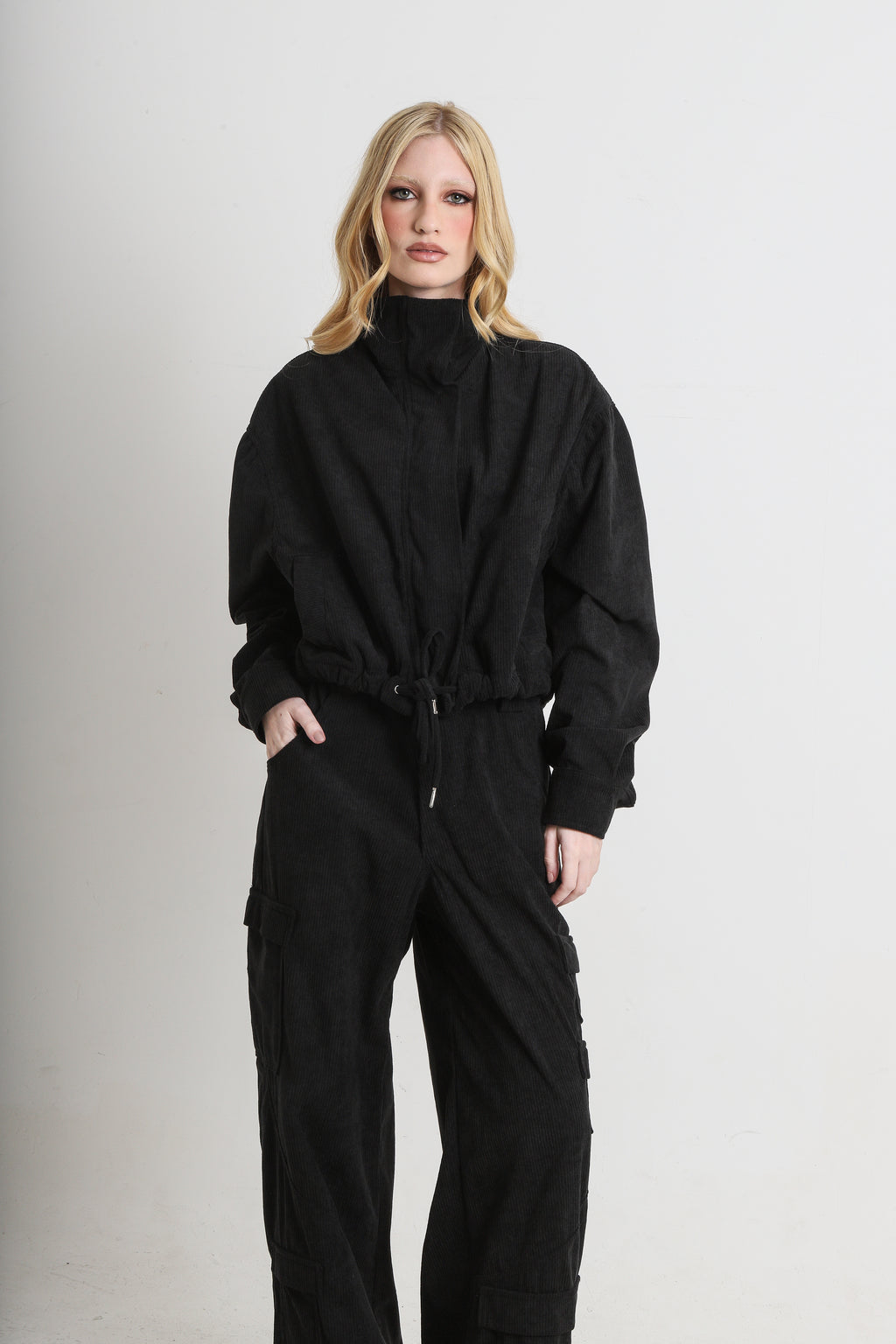 Jaqueta Veludo Preto