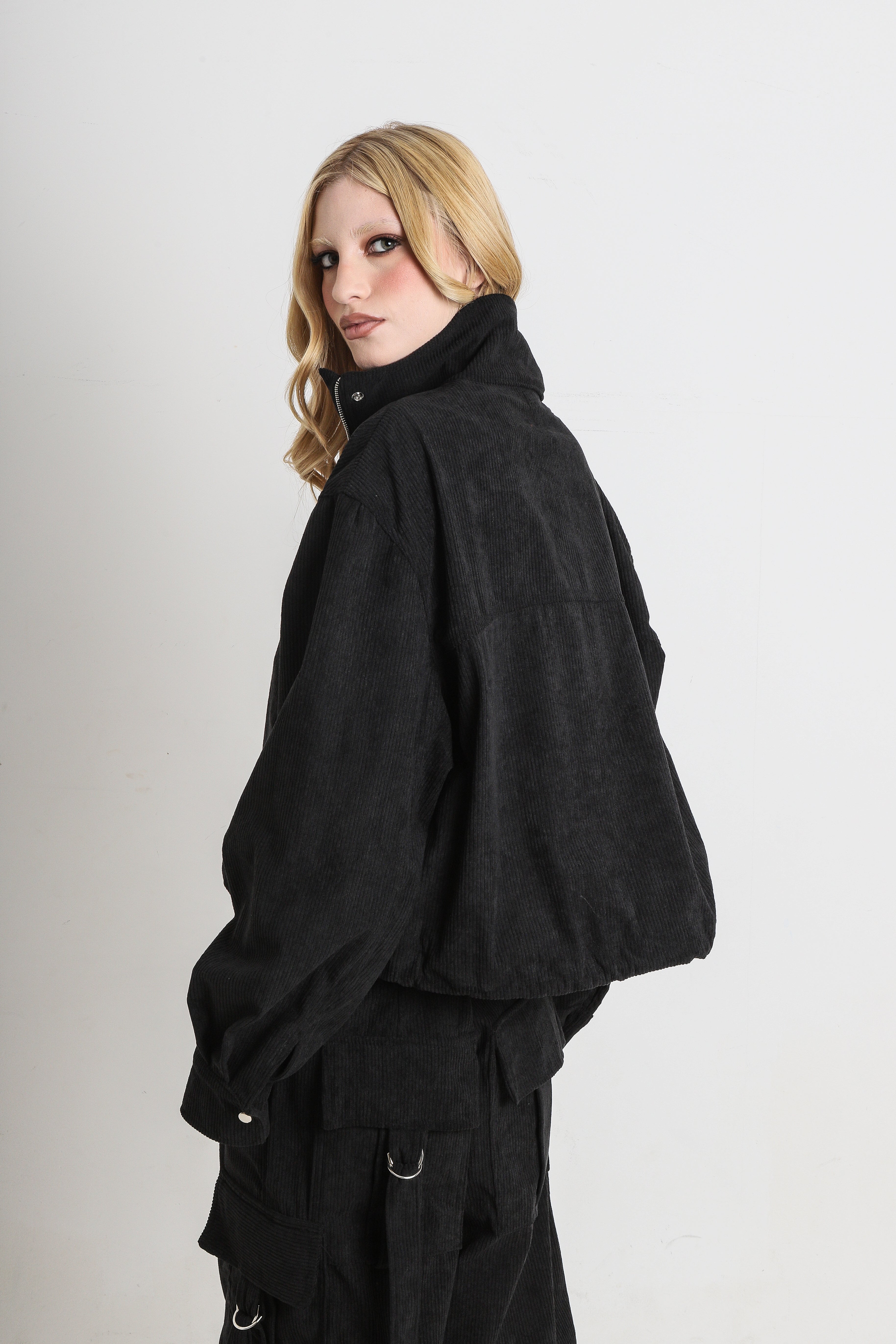 Jaqueta Veludo Preto