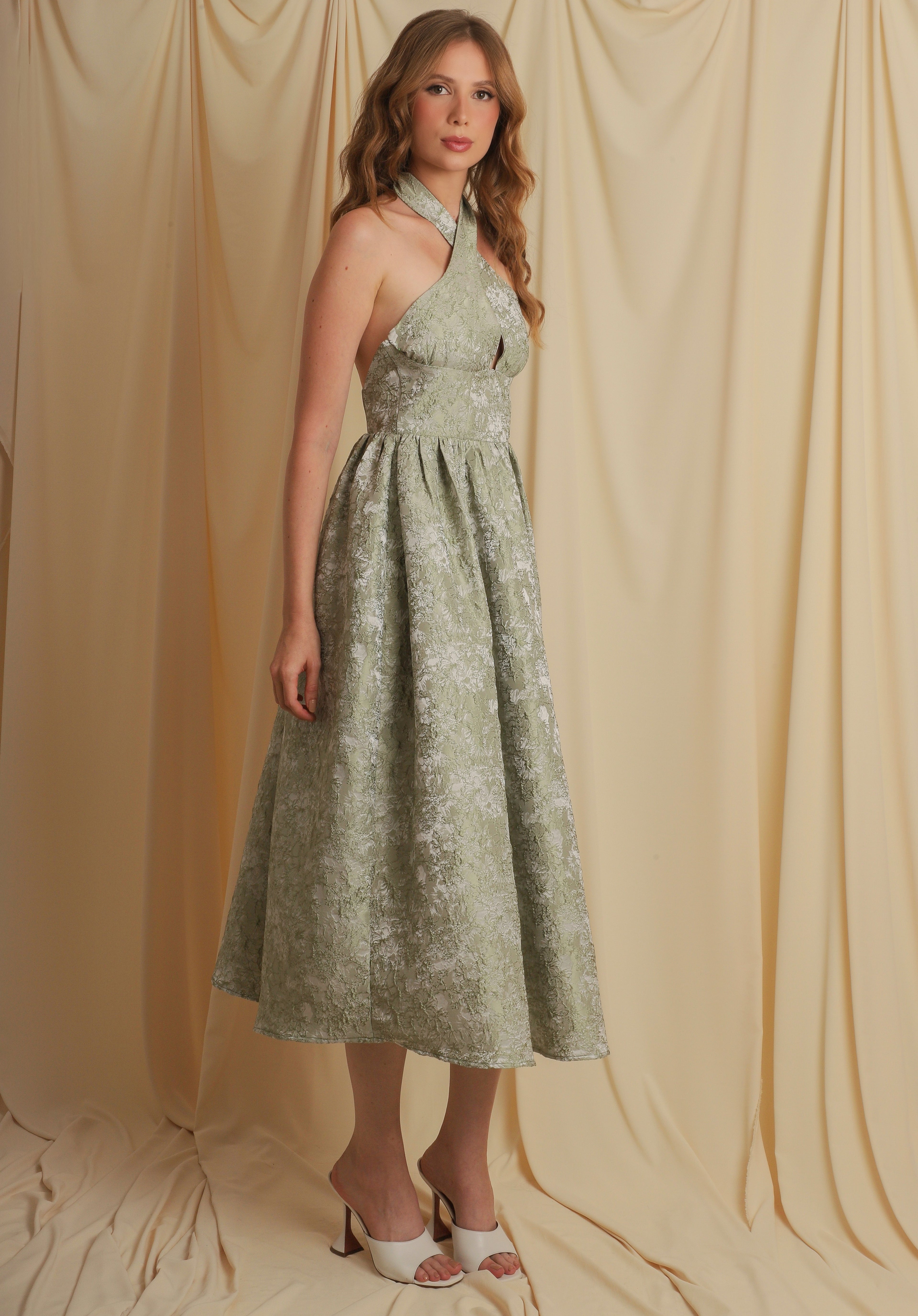 Vestido Celine Jacquard