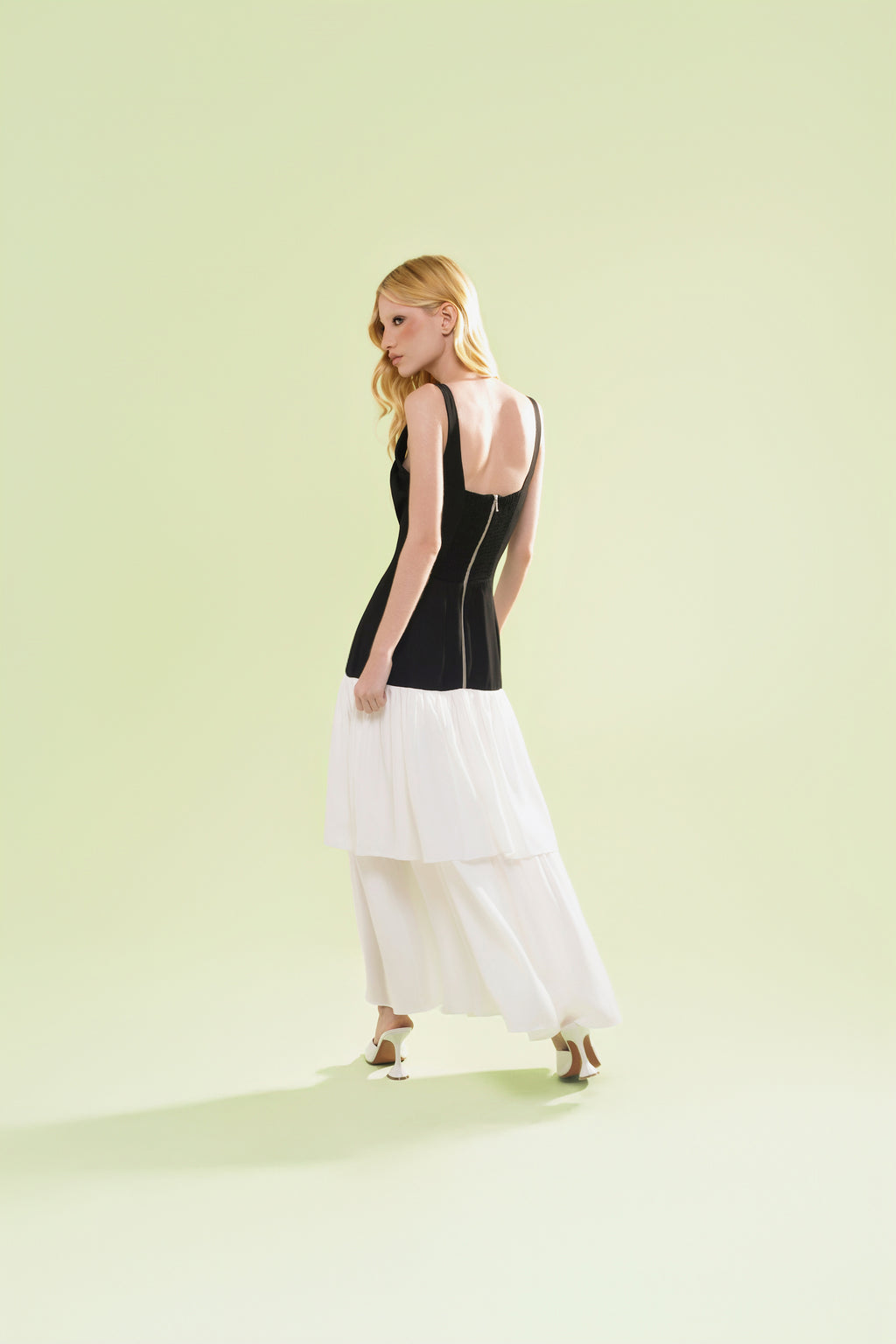 Vestido Dafne Longo Crepe