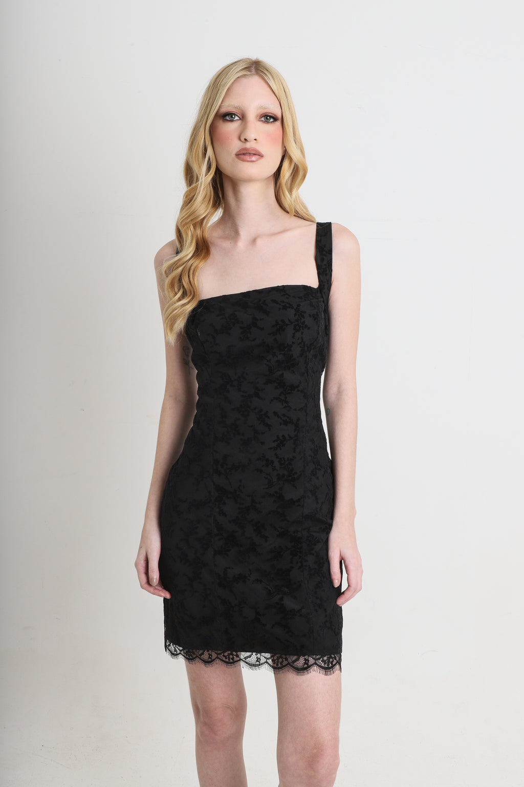 Vestido Dafne Tule Bordado