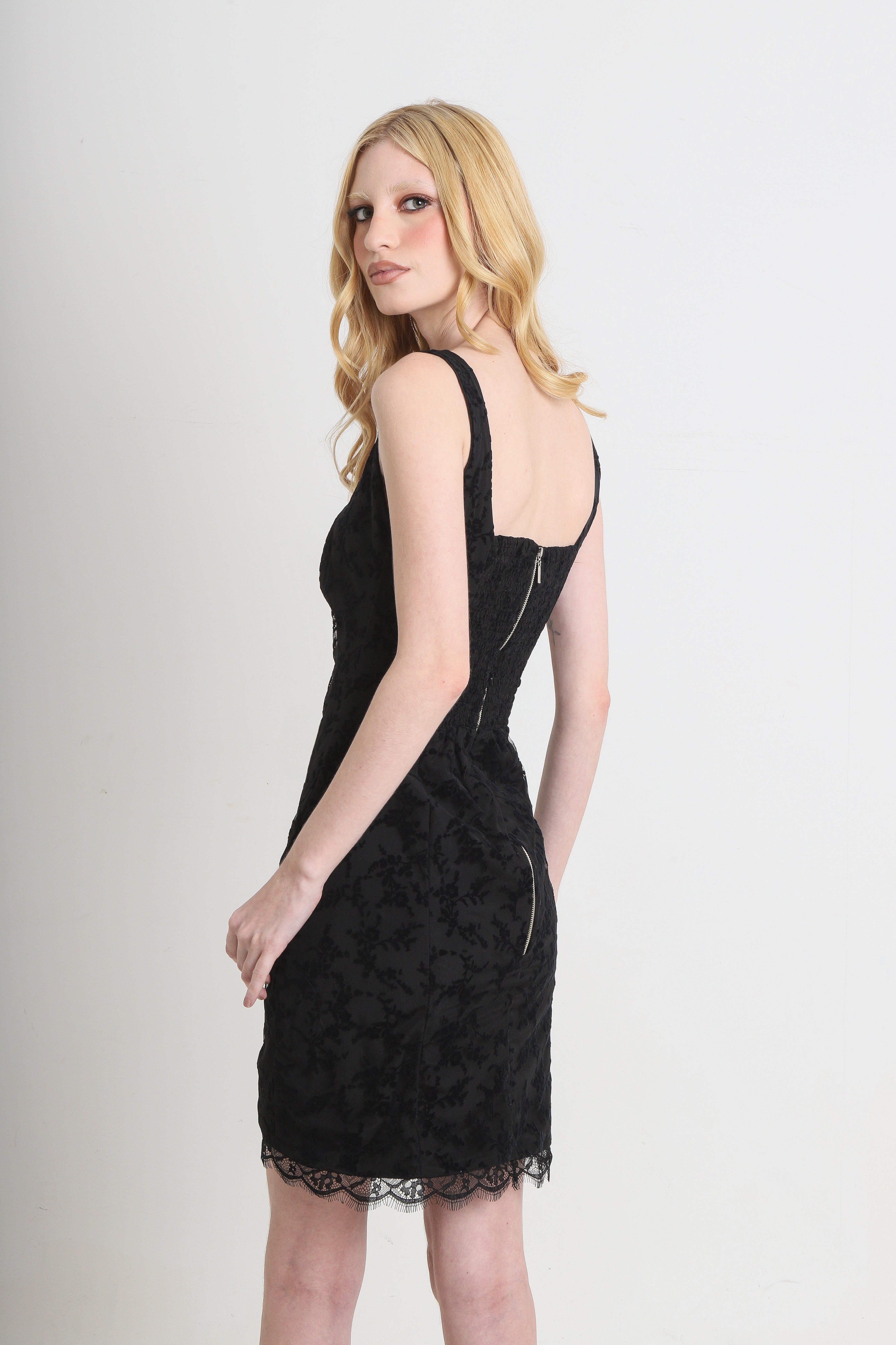 Vestido Dafne Tule Bordado