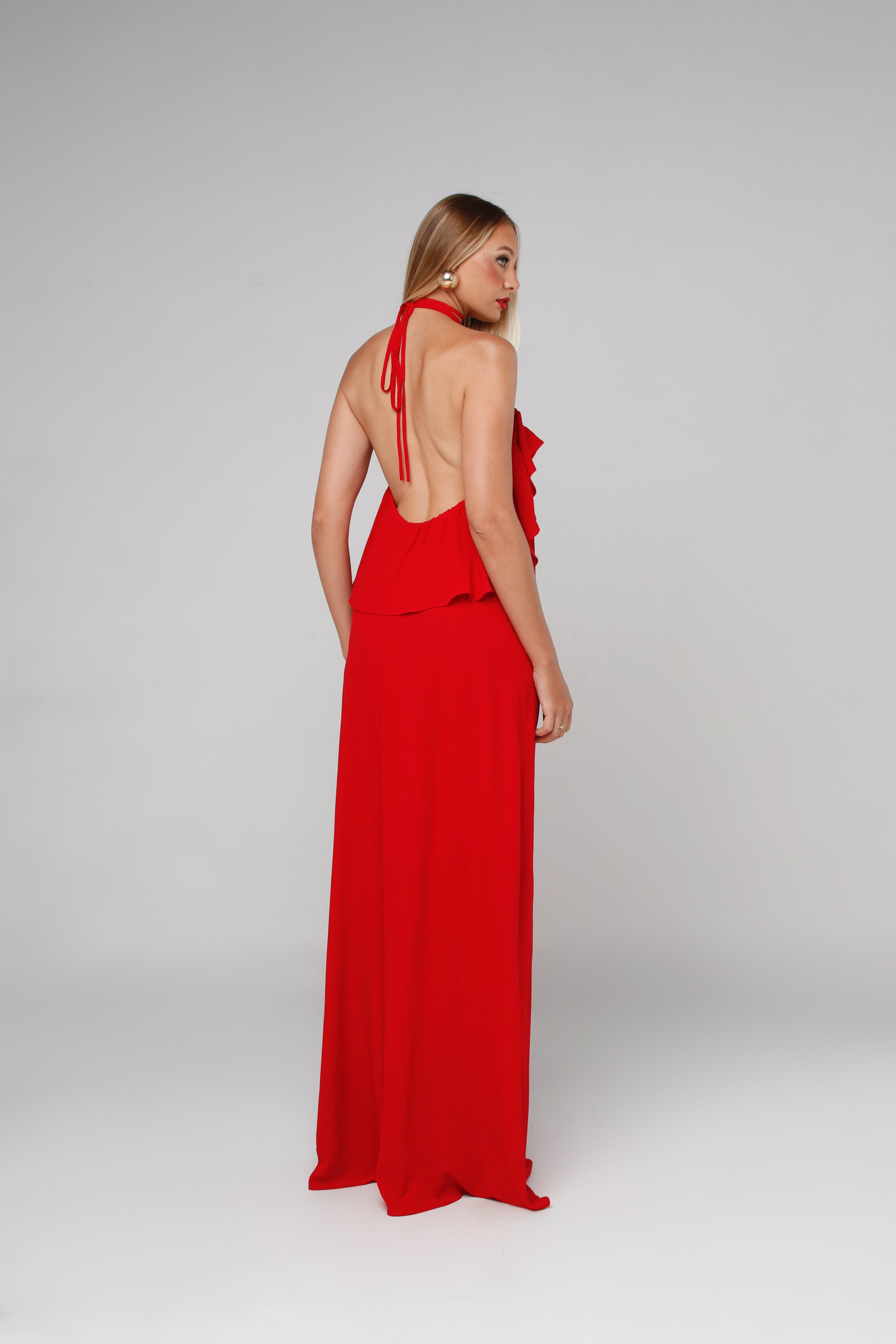 Vestido Diana vermelho