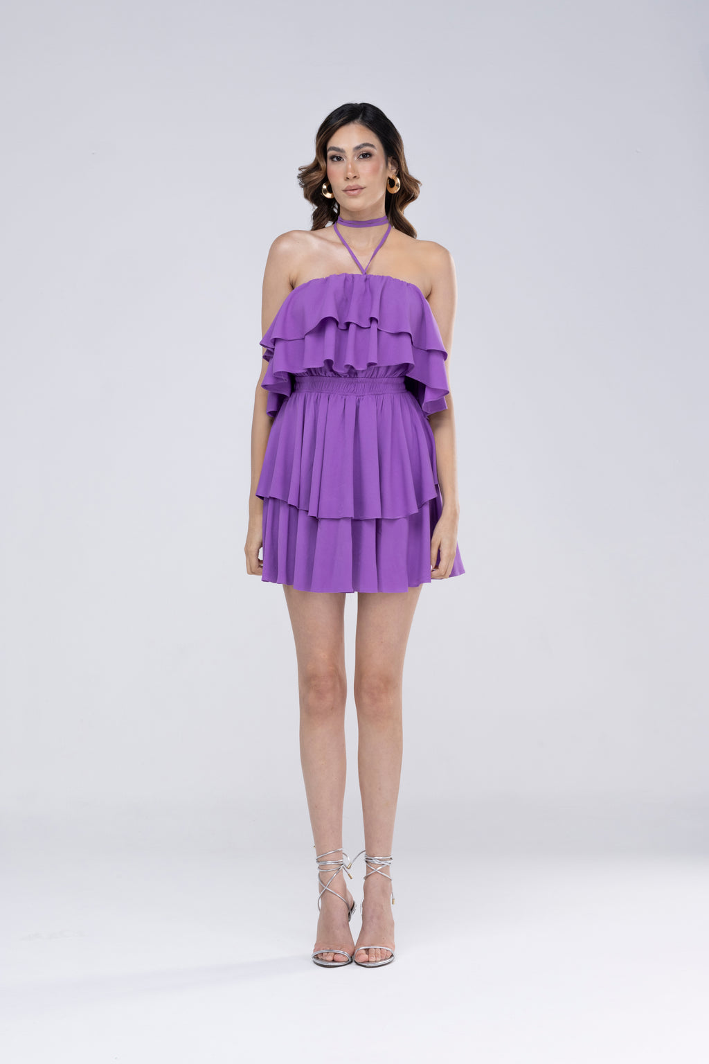Vestido Emma roxo