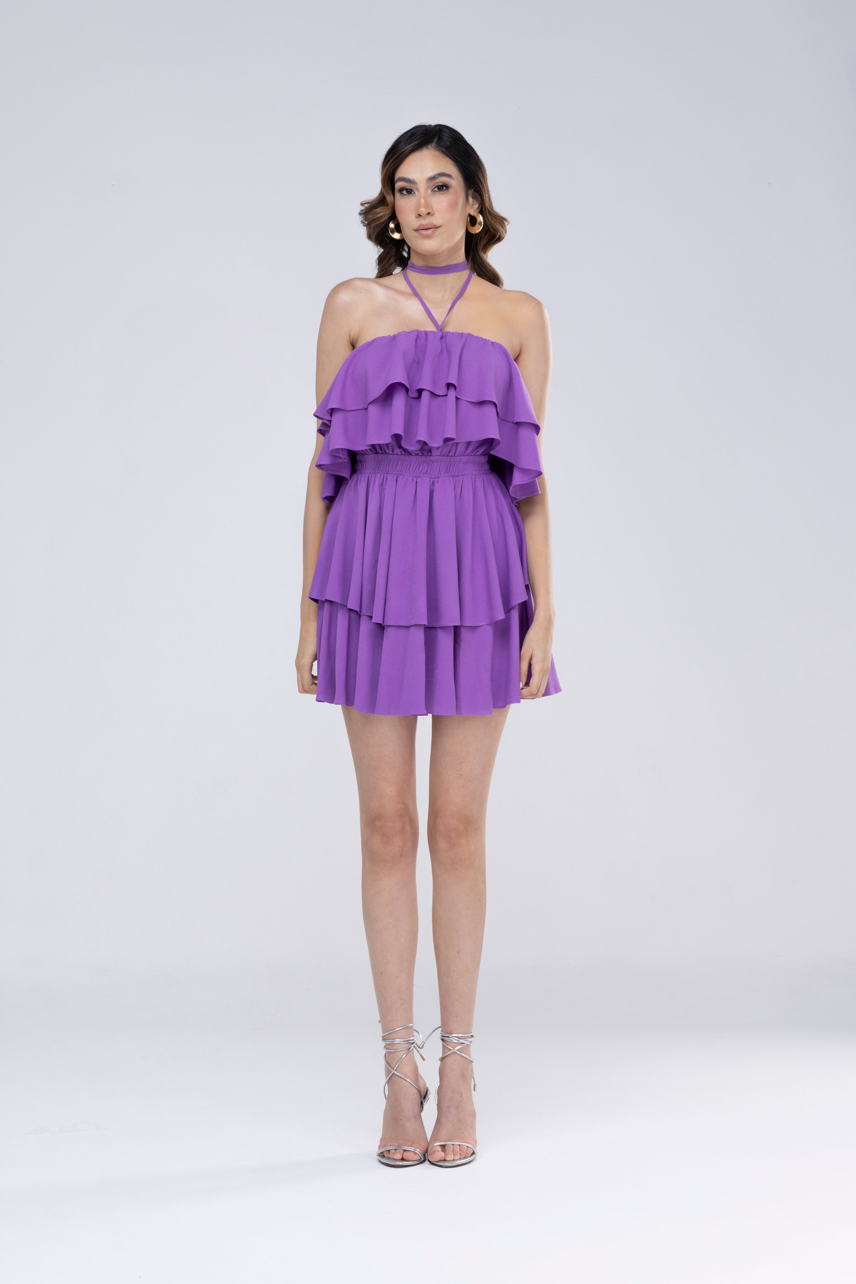 Vestido Emma roxo