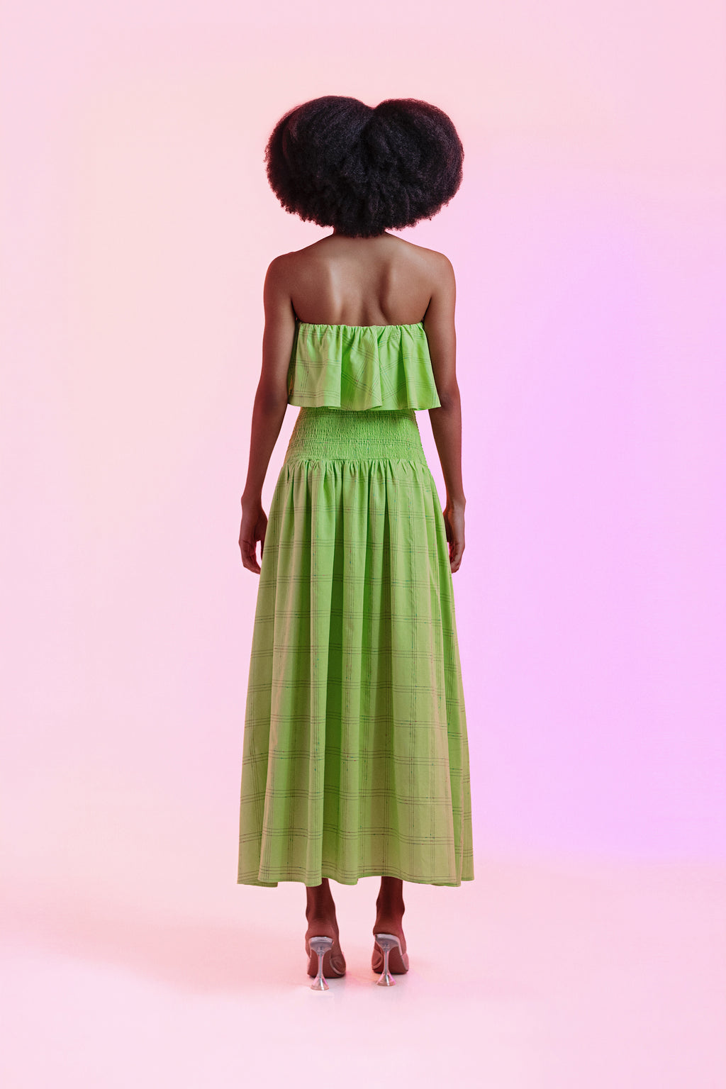 Vestido Ruth Verde Linho