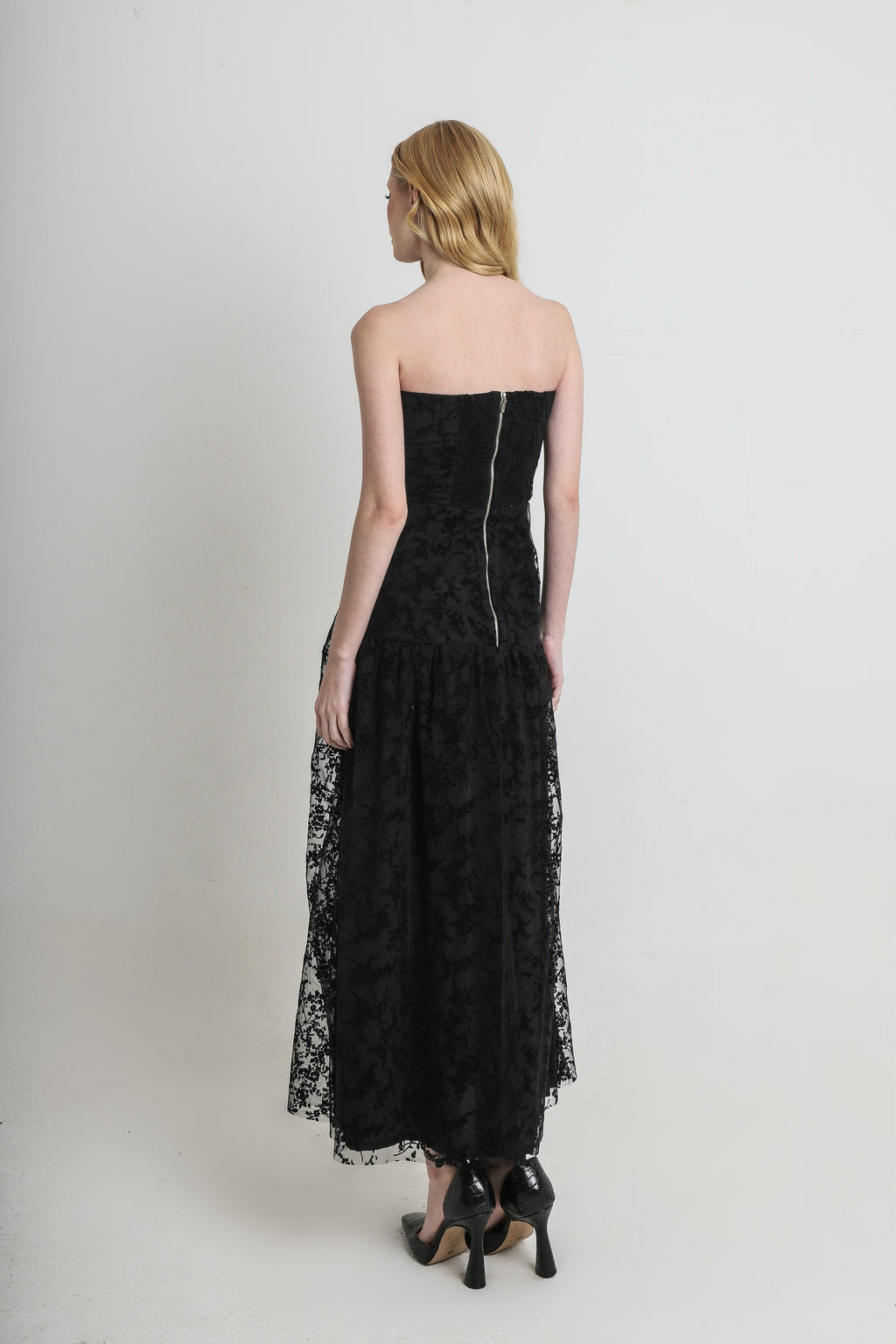 Vestido Sasha Tule Bordado