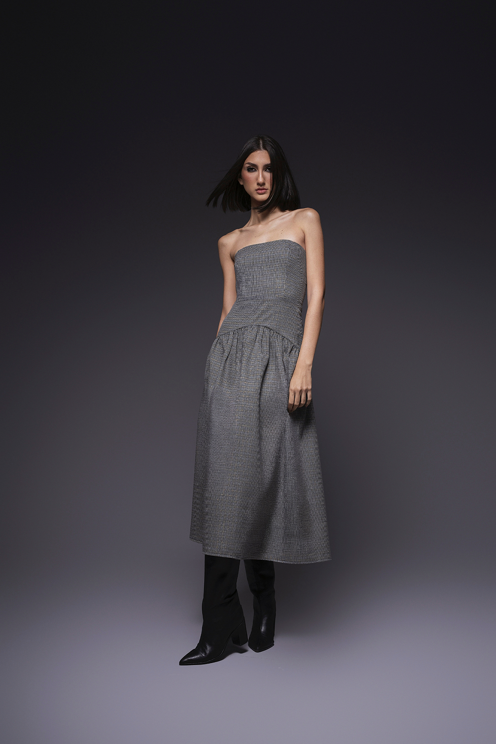 Vestido Sasha Tweed