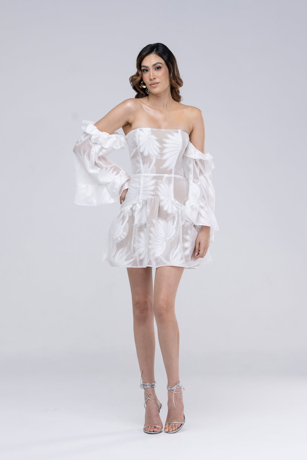 Vestido Sasha mini Branco