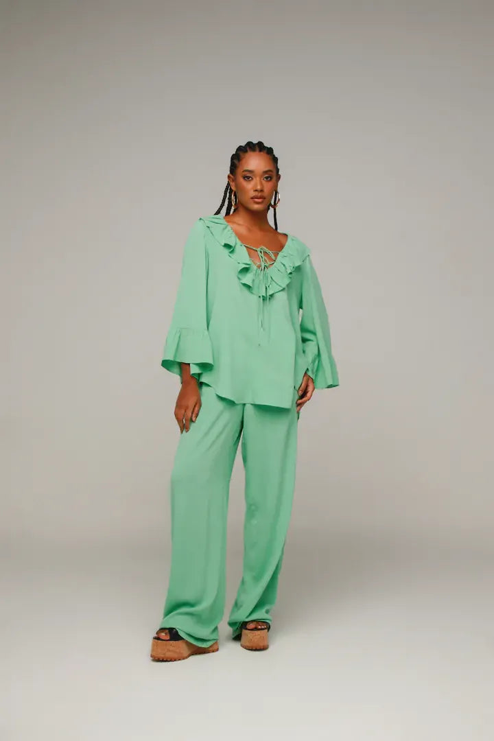 Calça ari menta