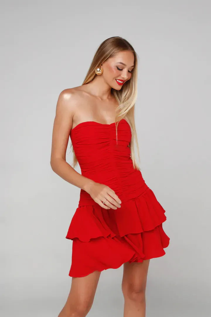 Vestido Kim vermelho