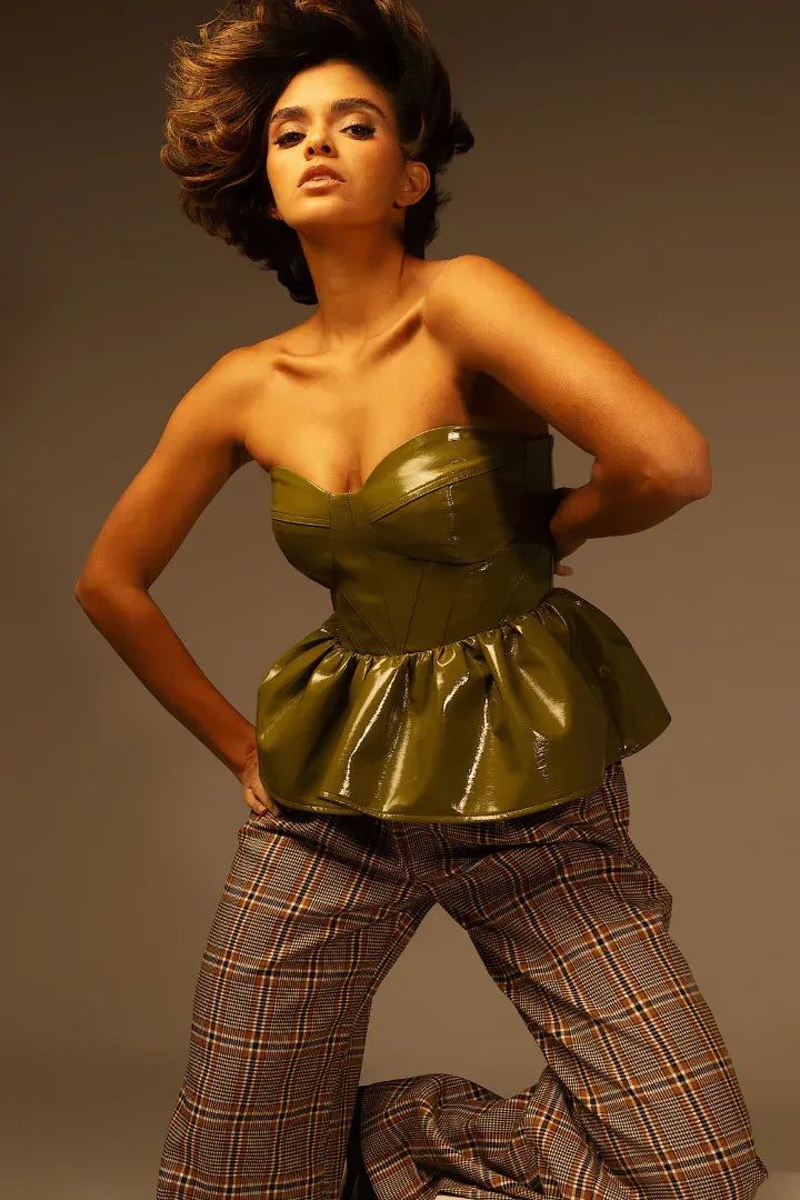 Top cropped bianca