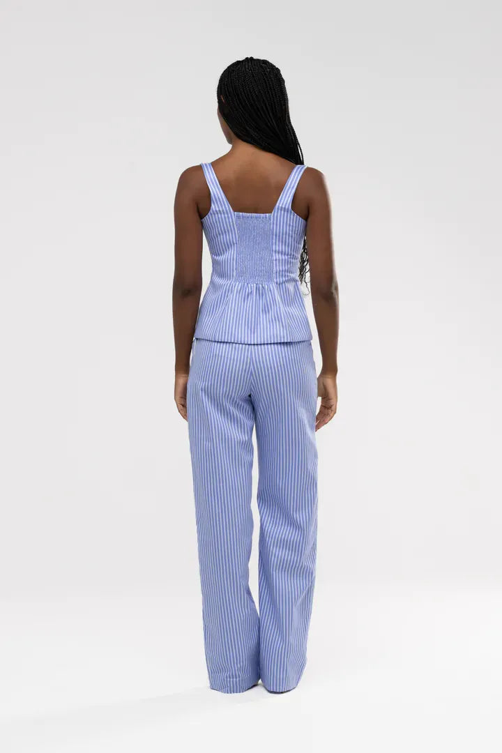 Calça Carolina Listra Azul