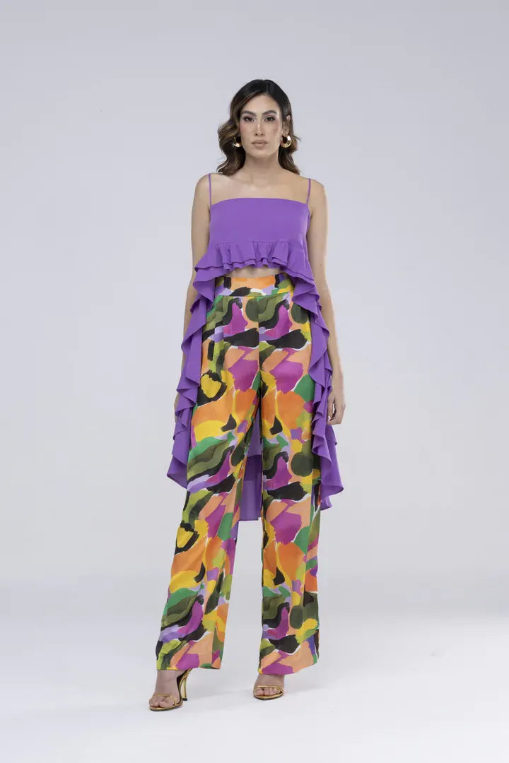 Blusa ágata roxa