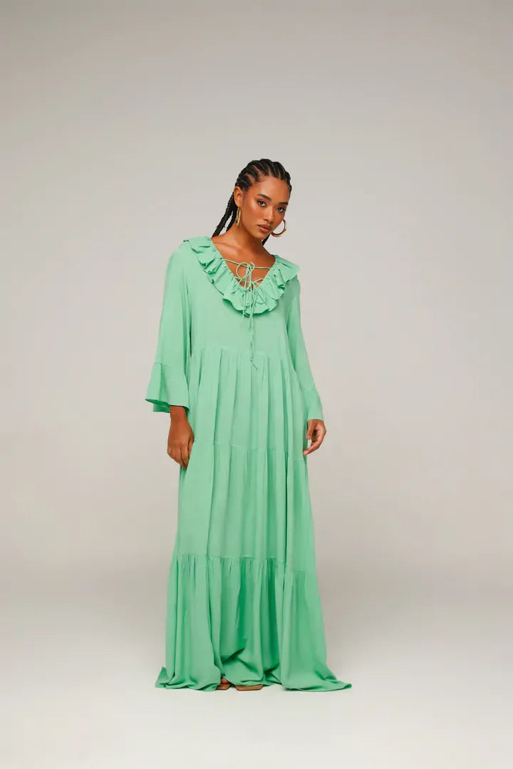 Vestido carol menta