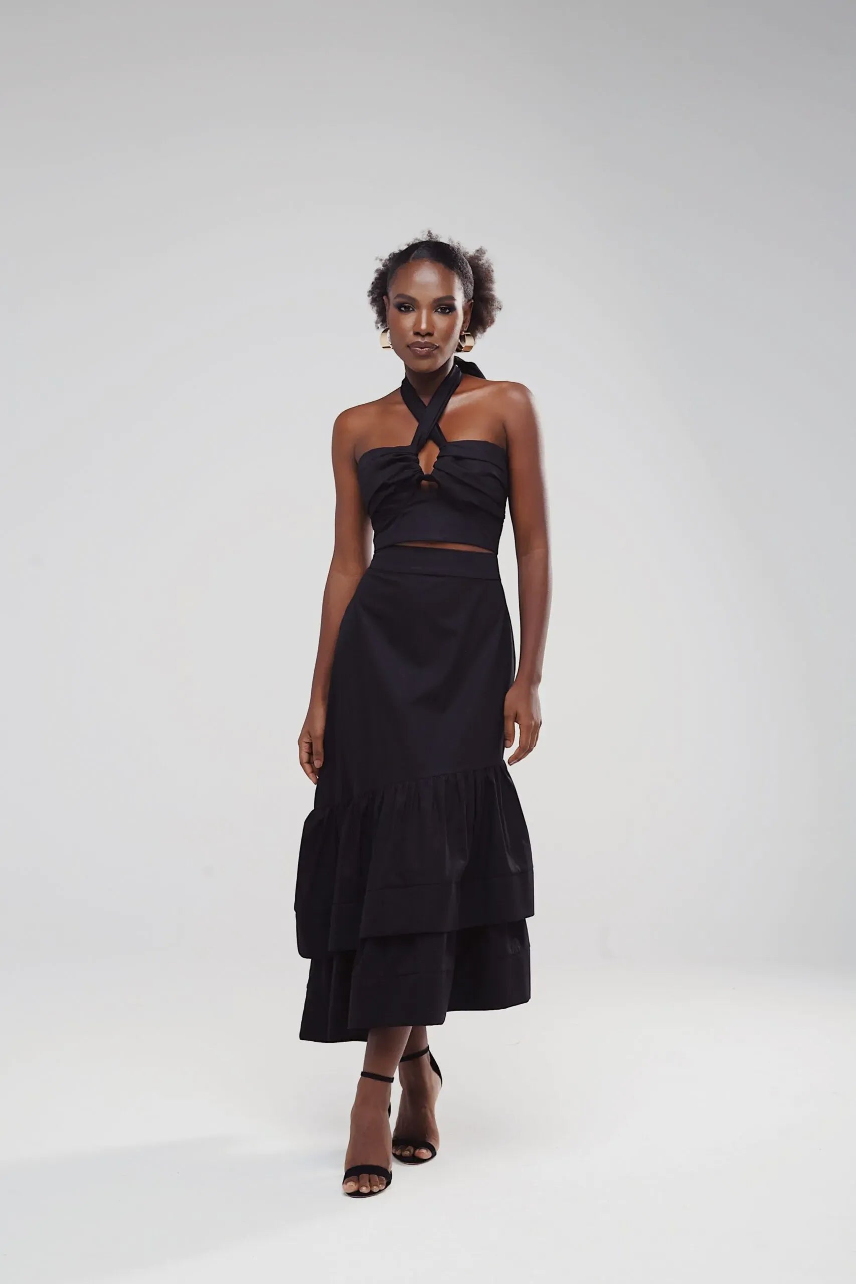 Cropped Melina Preto